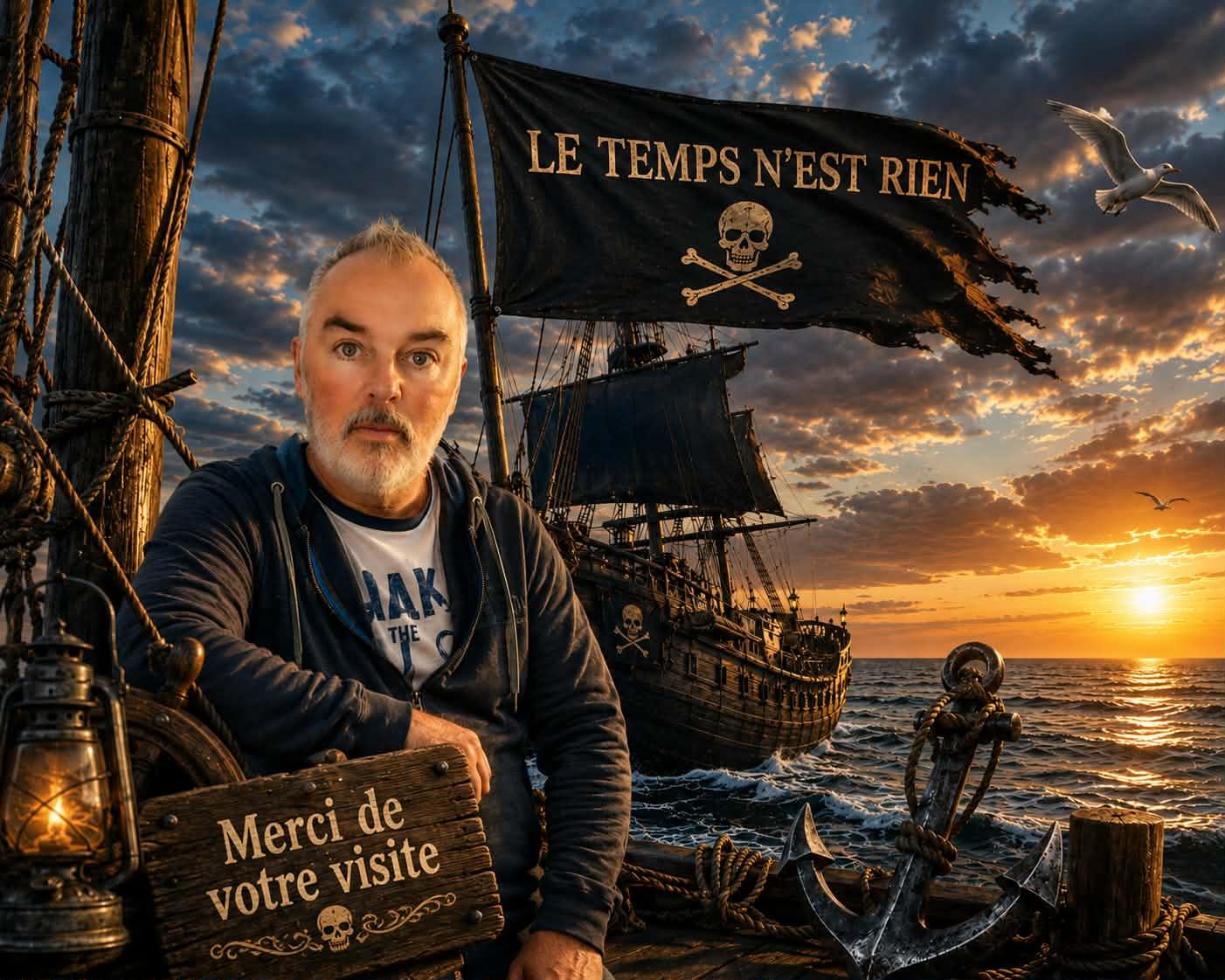 Le temps n'est rien, merci de votre visite