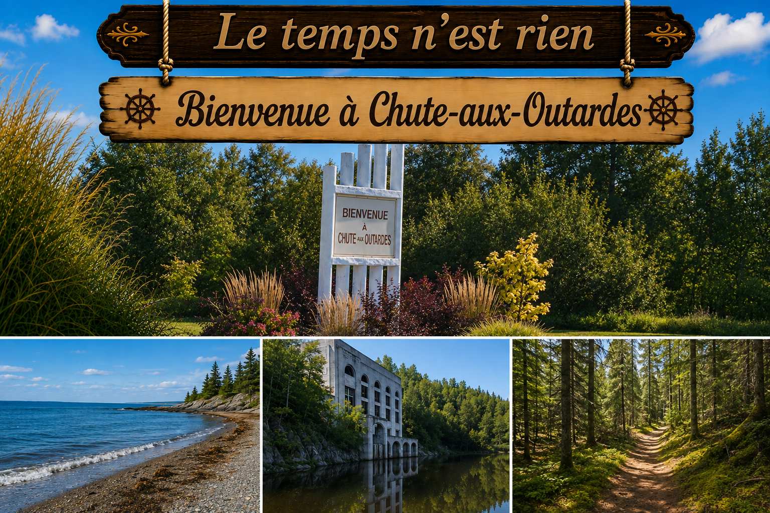 Bienvenue a chute aux outardes