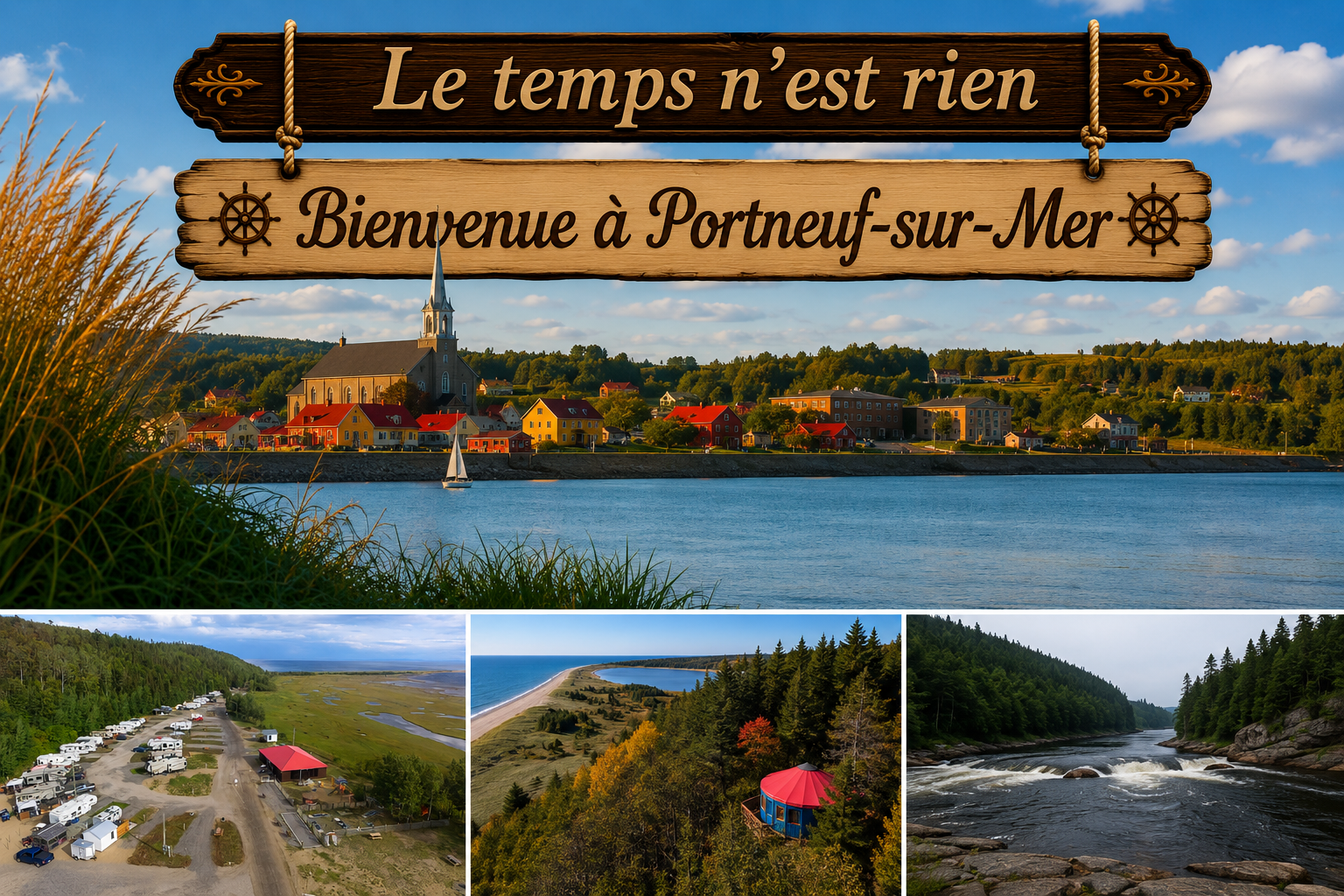 Bienvenue a portneuf sur mer