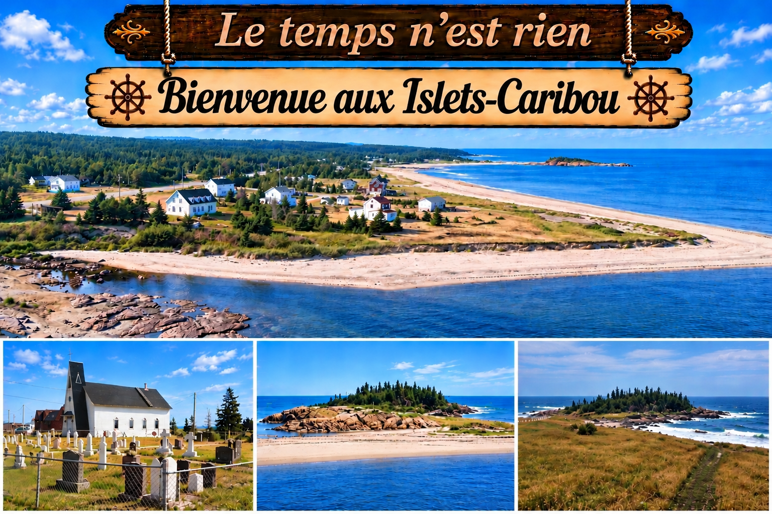 Bienvenue aux islets caribou