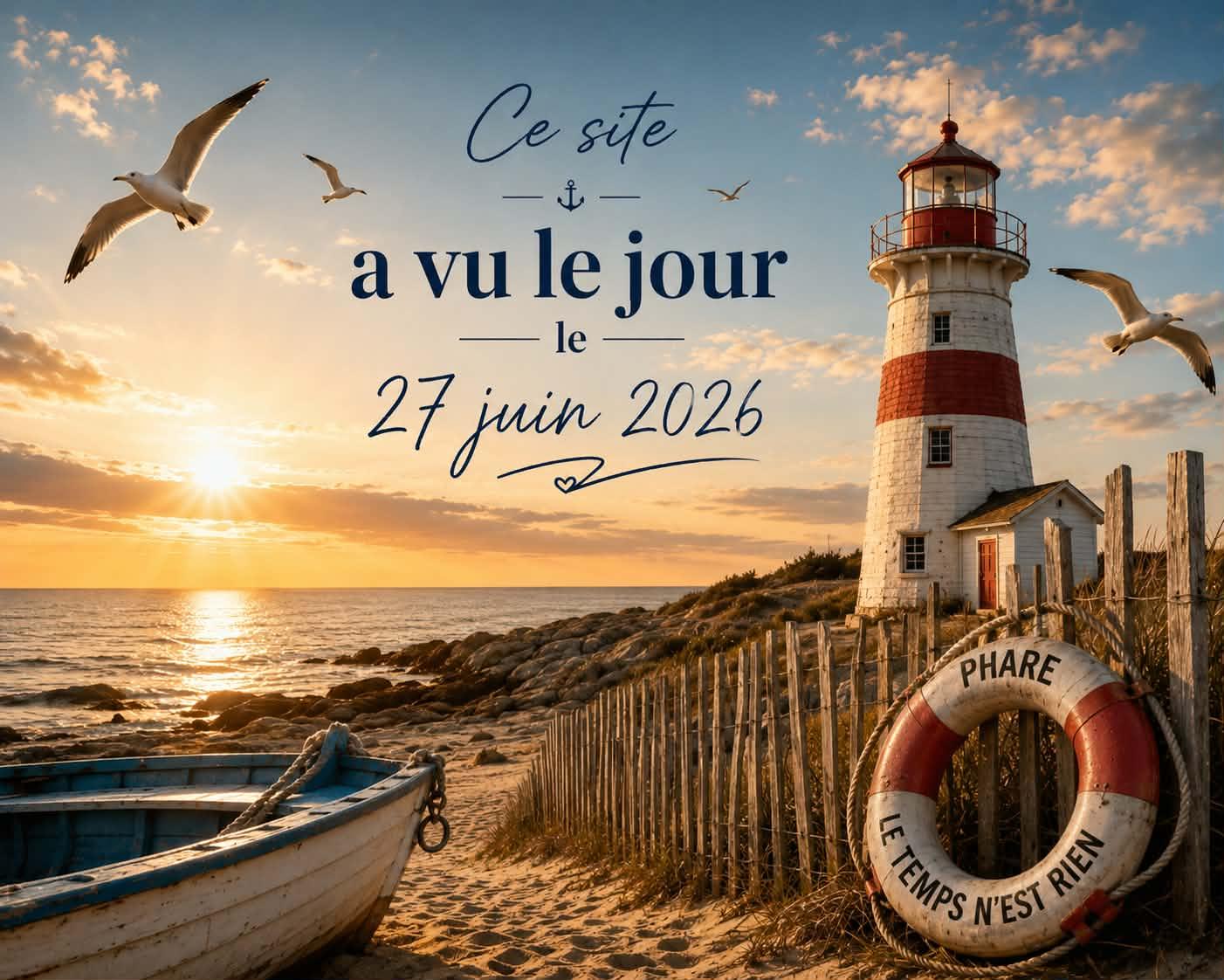 Ce site à vue le jour le 27 juin 2026