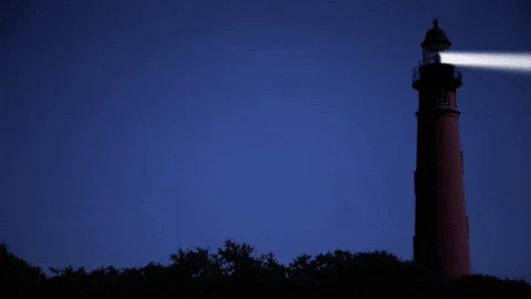 Gif phare lumière