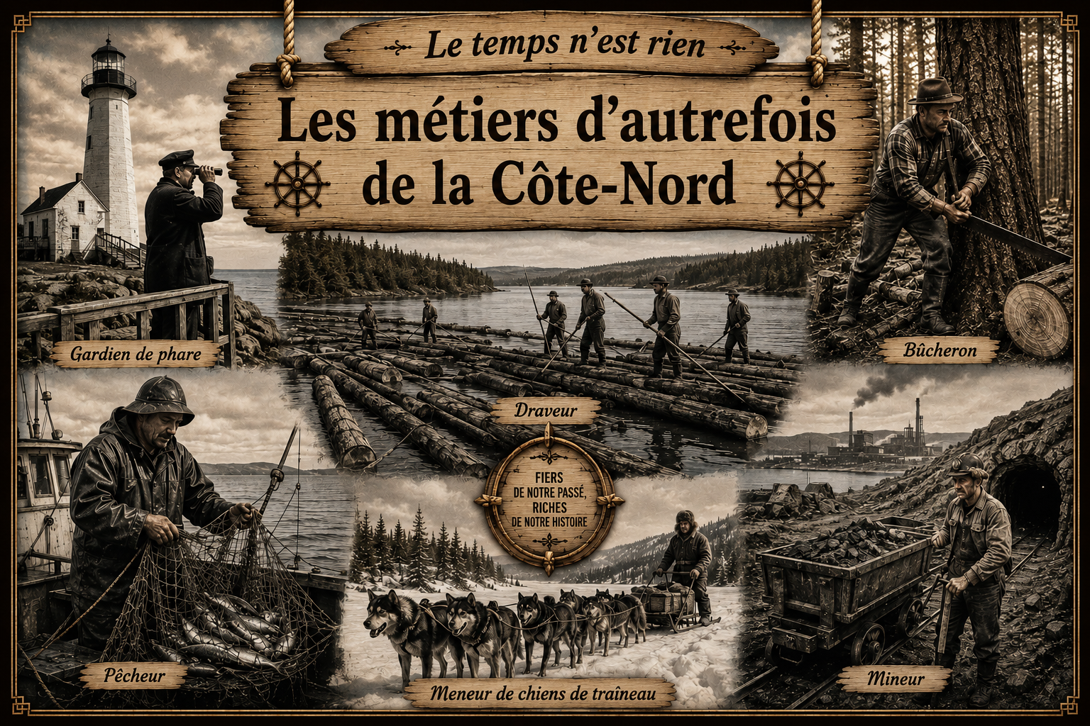 Les metiers d autrefois de la cote nord