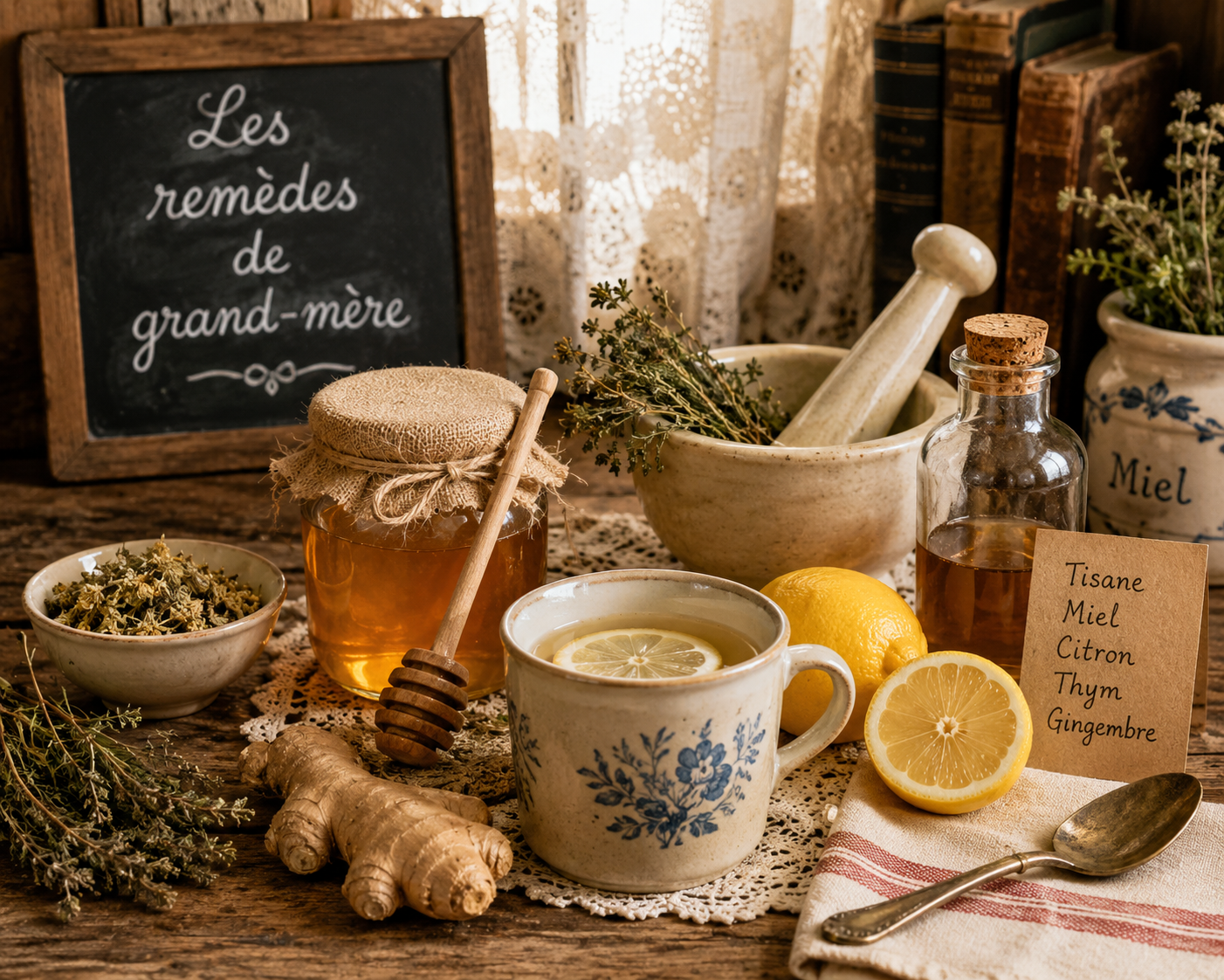 Les remedes de grand mere